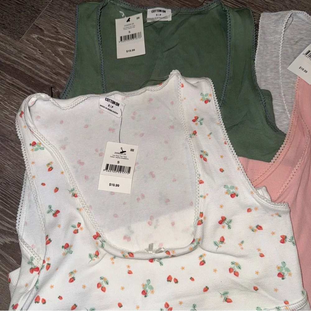 4 Piece Cotton On Tops - All Size Small - Picture 2 of 5